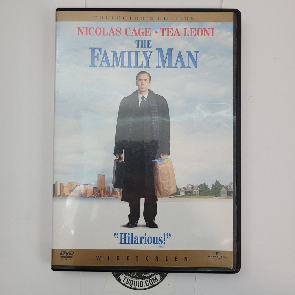 Universal Studios DVD The Family Man Widescreen Collector's Edition Comedy Drama